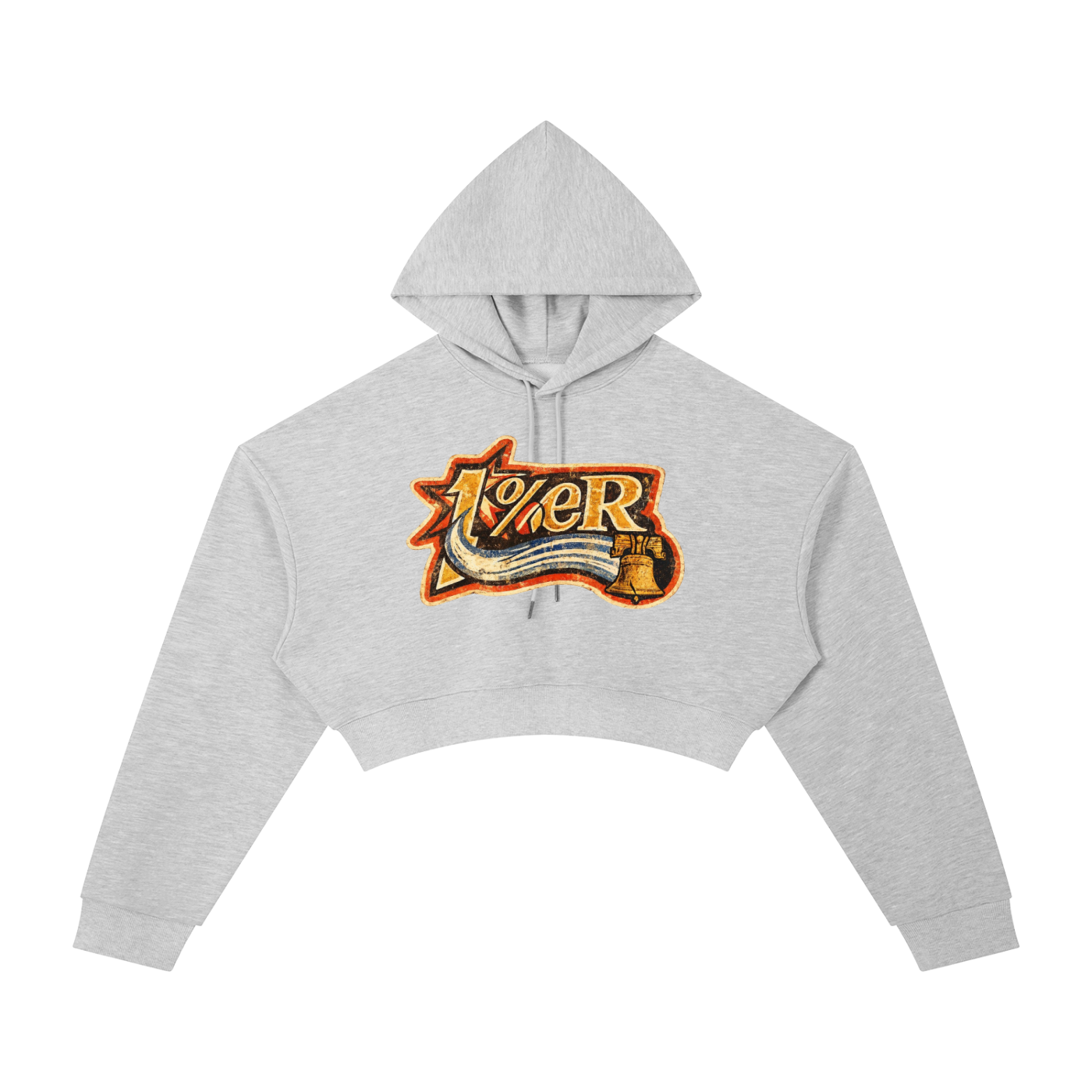 Brotherly Love Crop Hoodie