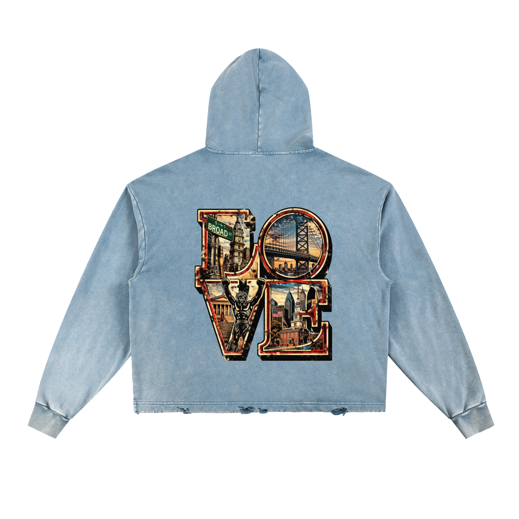 Brotherly Love Hem Hoodie