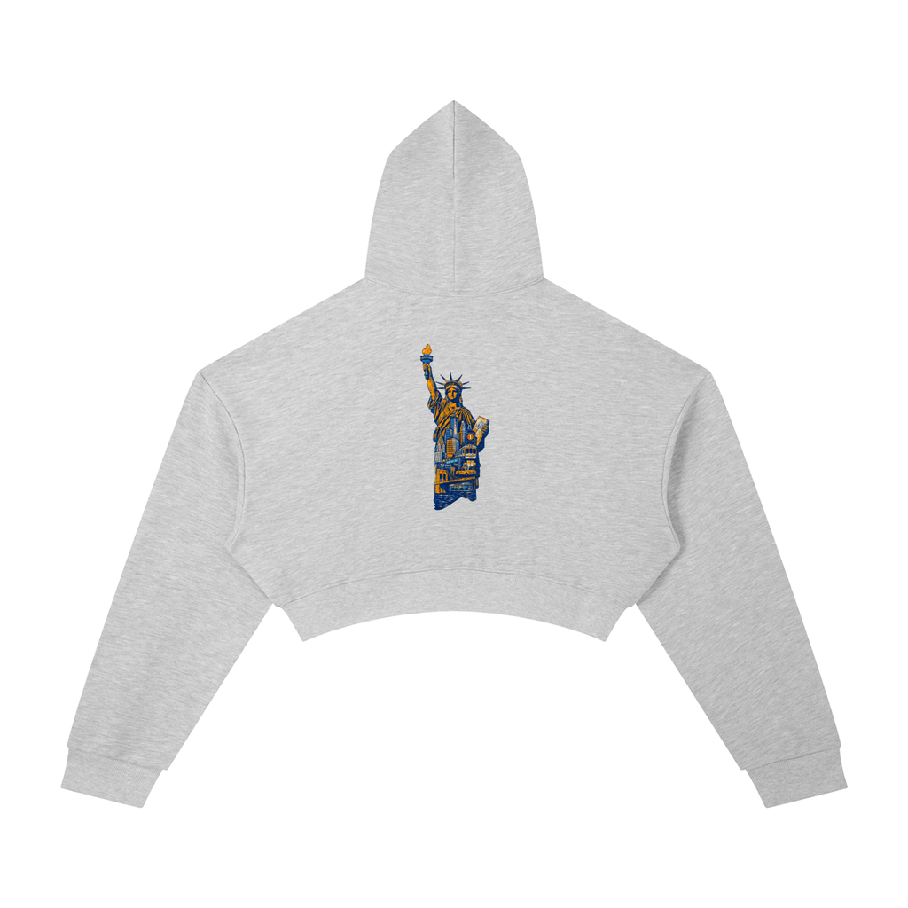 The Five Boroughs Crop Hoodie