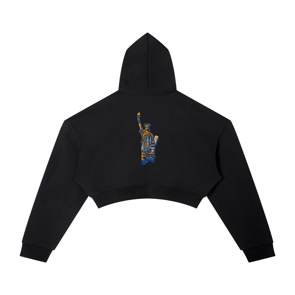 The Five Boroughs Crop Hoodie
